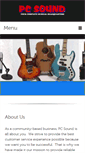 Mobile Screenshot of pcsound.net